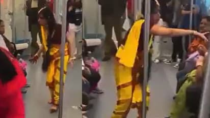 ಮೆಟ್ರೋದಲ್ಲಿ ಪ್ರತ್ಯಕ್ಷಳಾದ ನಾಗವಲ್ಲಿಯಿಂದ ಪ್ರಯಾಣಿಕರಿಗೆ ಕಿರುಕುಳ : ವಿಡಿಯೋ ವೈರಲ್ 