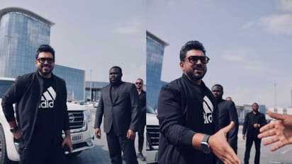 സ്റ്റൈലിഷ് ലുക്കില് നിവിന് പോളി; ഹനീഫ് അദേനി ചിത്രം ദുബൈയില്