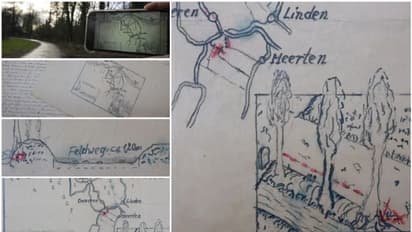 നിധിവേട്ടയ്ക്ക് തുടക്കമിട്ട് 'X' എന്ന് അടയാള ചിഹ്നമിട്ട രണ്ടാം ലോകമഹായുദ്ധ കാലത്തെ ഭൂപടം!