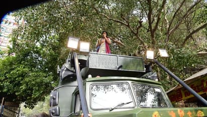 ఈ నెల 9న ఏలూరు నుండి రెండో విడత వారాహి యాత్ర: రూట్ పై పార్టీ నేతలతో పవన్ చర్చ