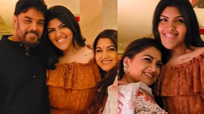 'നീ എന്നും എന്റെ മനസ്സിലെ കുഞ്ഞ്, ഞങ്ങളുടെ കുട്ടി ബൊമ്മൈ'; മകളെ ചേർത്തുനിർത്തി ഖുശ്ബു