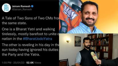 'പരനിന്ദ നടത്തിയേ പാദസേവ പാടുള്ളൂ എന്നത് നിങ്ങടെ നിഘണ്ടുവിലുള്ളതാണോ'?ജയറാം രമേശിനെതിരെ കെ സുരേന്ദ്രന്