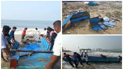 വടകരയിൽ കടൽക്ഷോഭം,ഫൈബർ വള്ളങ്ങൾ തകർന്നു,6ലക്ഷം രൂപയിലേറെ നഷ്ടം