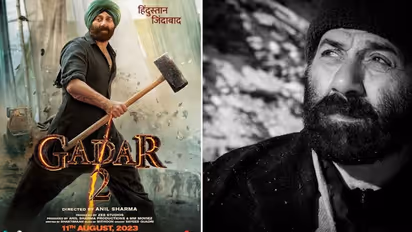 Gadar 2: Sunny Deol looks fiery in a powerful avatar within first poster look of the awaited actioner film