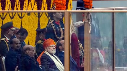 Republic Day: ರಾಜಸ್ಥಾನಿ ಬಂದೇಜ್‌ ಟರ್ಬನ್‌ನಲ್ಲಿ ಮಿಂಚಿದ ಪ್ರಧಾನಿ ನರೇಂದ್ರ ಮೋದಿ!