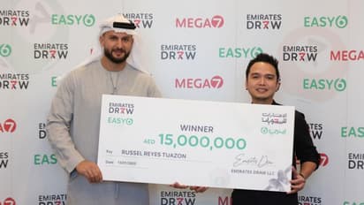 15 മില്യൺ ദിർഹം സമ്മാനം സ്വന്തമാക്കി റസ്റ്ററൻ്റ്  ജീവനക്കാരൻ 