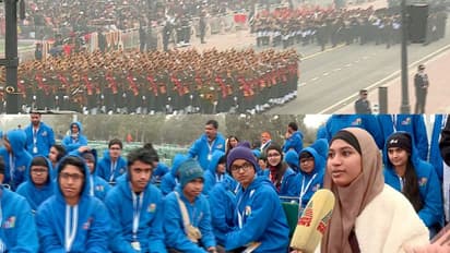 റിപ്പബ്ലിക് ദിന പരേഡിന് സാക്ഷിയായി ഏഷ്യാനെറ്റ് ന്യൂസ് പ്രൗഡ് ടുബീ ആൻ ഇന്ത്യൻ സംഘം; ആവേശത്തിൽ വിദ്യാർത്ഥികൾ