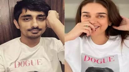 இணை பிரியாத லவ் ஜோடிகளாக மாறிய சித்தார்த் - அதிதி ராவ் ஜோடி! வெளியான நியூ வீடியோ..!