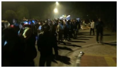  ജെഎന്‍യുവിൽ വീണ്ടും വിദ്യാർഥി പ്രതിഷേധം