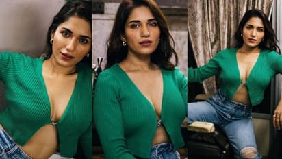 చిన్న ముడిపై భారం వేసి టూ మచ్ బోల్డ్ గా రుహాని శర్మ, తెగింపులో ఇది నెక్స్ట్ లెవల్.. బ్రా అయినా ఉందా లేదా!