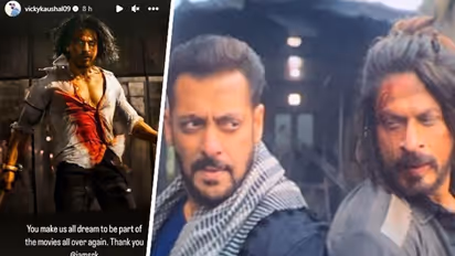 Vicky Kaushal, Kartik Aaryan review Pathaan, write a sweet note for Shah Rukh Khan