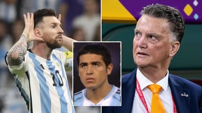 വെറുതെ ദേഷ്യം പിടിപ്പിച്ചതിന് പകരം മെസിയെ ഒന്ന് ഉമ്മ വെക്കാമായിരുന്നില്ലെ; വാന് ഗാളിനോട് റിക്വല്മി