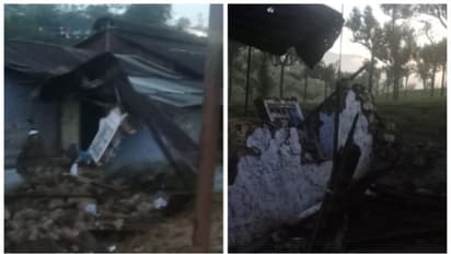 കാട്ടാന ആക്രമണം; തകര്‍ന്ന റേഷന്‍കടയ്ക്ക് ചുറ്റും വനം വകുപ്പ് സോളാര്‍ വേലി സ്ഥാപിച്ചു, ഭീതിയൊഴിയാതെ നാട്ടുകാർ