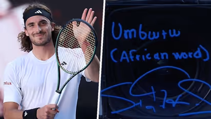 'Ubuntu': What does the African word Tsitsipas signed after storming into Australian Open 2023 final mean?