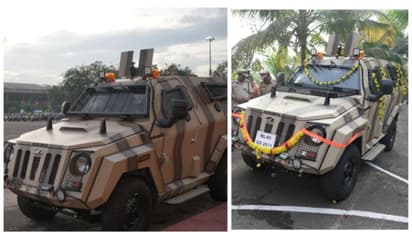 വിമാനത്താവള സുരക്ഷക്കായി വിന്യസിക്കുന്ന ആദ്യബുള്ളറ്റ് പ്രതിരോധവാഹനം തിരുവനന്തപുരം എയർപോർട്ടിന്