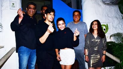 ಬಾಲಿವುಡ್ ನಟ ಸಿದ್ಧಾರ್ಥ್ ಮಲ್ಹೋತ್ರ ಜೊತೆ ರಶ್ಮಿಕಾ ಪಾರ್ಟಿ: ಫೋಟೋ ವೈರಲ್ 