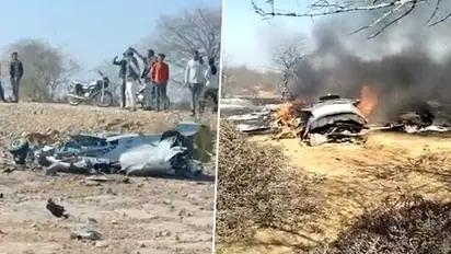 IAF's Sukhoi-30, Mirage-2000 fighter jets crash near MP's Gwalior; one pilot killed