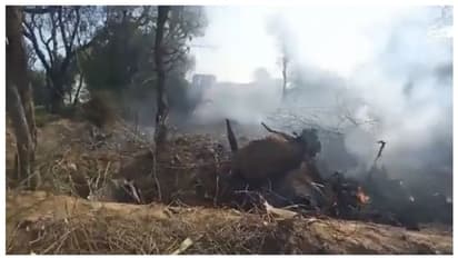 മധ്യപ്രദേശില് വിമാനാപകടം: സുഖോയ്, മിറാഷ് വിമാനങ്ങള് കൂട്ടിയിടിച്ചു, അപകടം പരിശീലനപ്പറക്കലിന് ഇടയില്