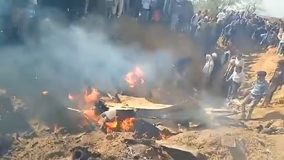 Sukhoi-Mirage crash in Morena: Eyewitnesses recount blast-like sound, 2 IAF pilots landing in nearby thicket