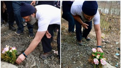 ದಿಗ್ವಿಜಯ್‌ ಸಿಂಗ್‌ ಹೇಳಿಕೆಯ ನಡುವೆ, ಪುಲ್ವಾಮಾ ನೆಲದಲ್ಲಿ ಹುತಾತ್ಮ ಯೋಧರಿಗೆ ನಮನ ಸಲ್ಲಿಸಿದ ರಾಹುಲ್‌ ಗಾಂಧಿ!