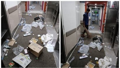 వందే భారత్ ఎక్స్ప్రెస్లో చెత్త.. ట్రైన్లో ప్లాస్టిక్ వ్యర్థాల ఫొటో వైరల్.. మండిపడుతున్న నెటిజన్లు