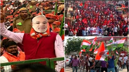 ത്രിപുരയില്‍ ചിത്രം തെളിയുന്നു,പ്രതീക്ഷയോടെ ബിജെപി,ധാരണ ഉലയില്ലെന്ന ആത്മവിശ്വാസത്തില്‍ സിപിഎമ്മും കോണ്‍ഗ്രസും