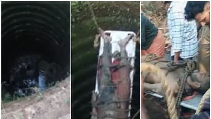 60 അടി താഴ്ചയുള്ള കിണറ്റിൽ വീണു; കാലിന്‍റെ എല്ല് പൊട്ടി, വേദന കൊണ്ട് പുളഞ്ഞ് യുവാവ്;സാഹസിക രക്ഷാപ്രവര്‍ത്തനം