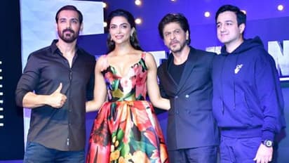 Shah Rukh Khan thanks Salman Khan; also says, John Abraham is the backbone of Pathaan