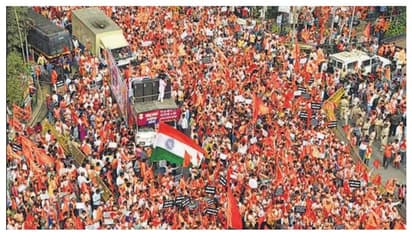 'ലൗ ജിഹാദും മതപരിവർത്തനവും നിരോധിക്കണം'; മഹാരാഷ്ട്രയിൽ കൂറ്റൻ റാലിയുമായി ഹിന്ദുത്വ സംഘടനകൾ