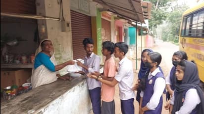 നാല് വയസ്സുകാരനായി നന്മയുടെ കൈകൾ കോർത്തു; വർക്കല വെട്ടൂർ സ്കൂളിൽ വിദ്യാർത്ഥികളുടെ ബിരിയാണി ചലഞ്ച്