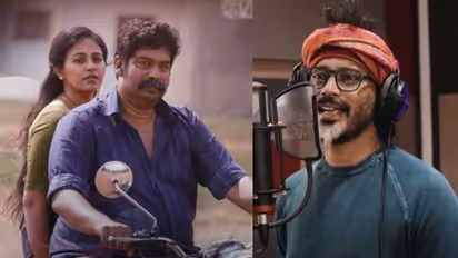 'ഉം.. പുതുതായൊരിത്..'; ഷഹബാസ് അമന്റെ ശബ്ദത്തിൽ 'ഇരട്ട'യിലെ ​ഗാനം