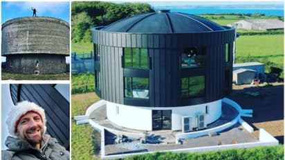 മുഴുവന് സ്വത്തും ചെലവഴിച്ച് 80 വർഷം പഴക്കമുള്ള വാട്ടർ ടാങ്കിനെ ആഡംബര ഭവനമാക്കി മാറ്റി !