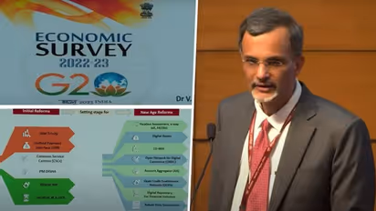 Chief Economic Advisor Dr V Anantha Nageswaran presents Economic Survey 2023; check details