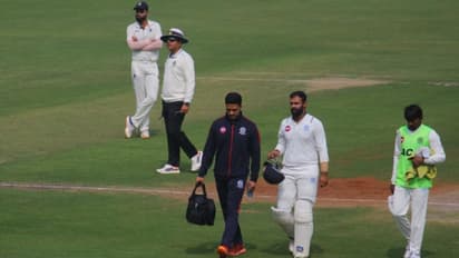 രഞ്ജി ട്രോഫിക്കിടെ ഹനുമാ വിഹാരിക്ക് പരിക്ക്; ആശങ്ക