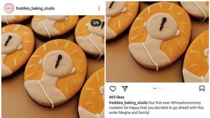 காவி நிறத்தில் பூணூலோடு 'பிராமின் குக்கீஸ்' பிஸ்கெட்டில் சாதியை தூக்கி பிடிக்கணுமா? கொதிக்கும் நெட்டிசன்கள்