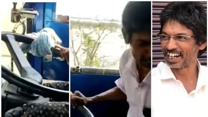 സ്റ്റിയറിംഗ് തോര്ത്ത് കൊണ്ടുകെട്ടിയിട്ട് ഞെട്ടിച്ച് 'പറ്റിച്ച' ലോറി യാത്ര; ആ വൈറൽ ഡ്രൈവറെ കിട്ടിയേ..!