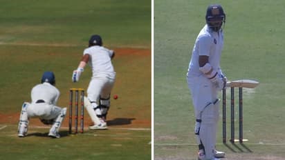 கையில் எலும்பு முறிவு, காயத்தையும் பொருட்படுத்தாமல் ஒரே கையால் ஆடிய ஹனுமா விஹாரி: வைரலாகும் வீடியோ!