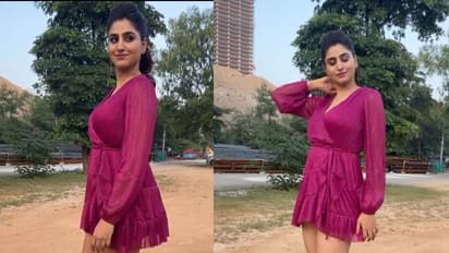 బారెడు భామ వర్షిణి ఒంటిపై జానెడు గౌను... బోల్డ్ యాంకర్ గ్లామర్ దెబ్బకు జంక్షన్ జామ్!