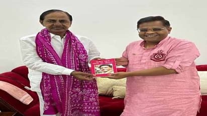 కేసీఆర్ తో ఛత్తీస్ ఘడ్ మాజీ సీఎం తనయుడు అమిత్ జోగి భేటీ