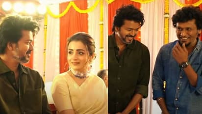 ദളപതി 67 പൂജ; സിമ്പിൾ ലുക്കിൽ വിജയ്, ഒപ്പം തൃഷയും; 'വരുന്നത് അഡാറ് ഐറ്റ'മെന്ന് ആരാധകർ- വീഡിയോ