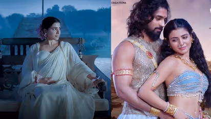 നിറവയറിൽ സാമന്ത; 'ശാകുന്തള'ത്തിലെ മനോഹര മെലഡി എത്തി