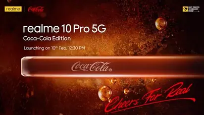 Coca-Cola edition of Realme 10 Pro 5G to launch in India on Feb 10; Details here
