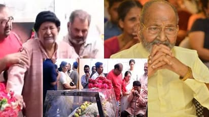 విశ్వనాథ్ ను చూసి దు:ఖం ఆపుకోలేక... బోరున విలపించిన చంద్రమోహన్