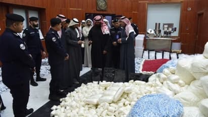 കുവൈത്തില്‍ വൻ ലഹരിവേട്ട; പിടിച്ചെടുത്തത് ഒന്നരക്കോടി ദിനാറിന്‍റെ മയക്കുമരുന്ന്