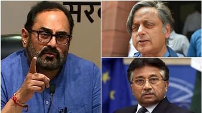 മുഷറഫ് 'തന്ത്രപരമായ ചിന്ത'യുള്ള നേതാവെന്ന് തരൂർ; രൂക്ഷ വിമർശനവുമായി കേന്ദ്രമന്ത്രി രാജീവ് ചന്ദ്രശേഖർ