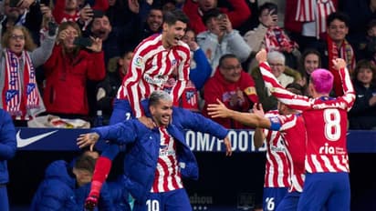 അത്യപൂര്വം, ഗ്രൗണ്ടിലില്ലാത്ത ഏഞ്ചല് കൊറേയയുടെ പേരിലും ഗോള്! ആഘോഷിച്ച് അത്ലറ്റികോ മാഡ്രിഡ്- വീഡിയോ