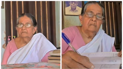 അർബുദം തളർത്താത്ത അക്ഷരങ്ങളുമായി 80ാം വയസ്സിലും നളിനാക്ഷിയമ്മ; കവിതയിലേക്കെത്തിയതിങ്ങനെ...