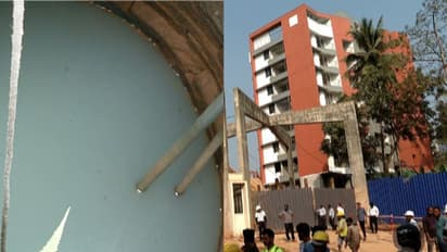 കിണറ്റിൽ പാറപ്പൊടിയും ചെളിയും നിറഞ്ഞു; ഹൈലൈറ്റ് ഗ്രൂപ്പിന്റെ ഫ്ലാറ്റ് നിർമ്മാണം തടഞ്ഞ് നാട്ടുകാർ