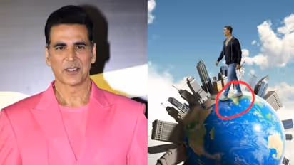 'ഇന്ത്യന്‍ മാപ്പില്‍ ചവുട്ടി അക്ഷയ്': വിമര്‍ശനം ശക്തമായിട്ടും പരസ്യം പിന്‍വലിക്കാതെ അക്ഷയ് കുമാര്‍