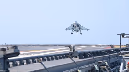 LCA-Navy makes historic landing on the deck of INS Vikrant